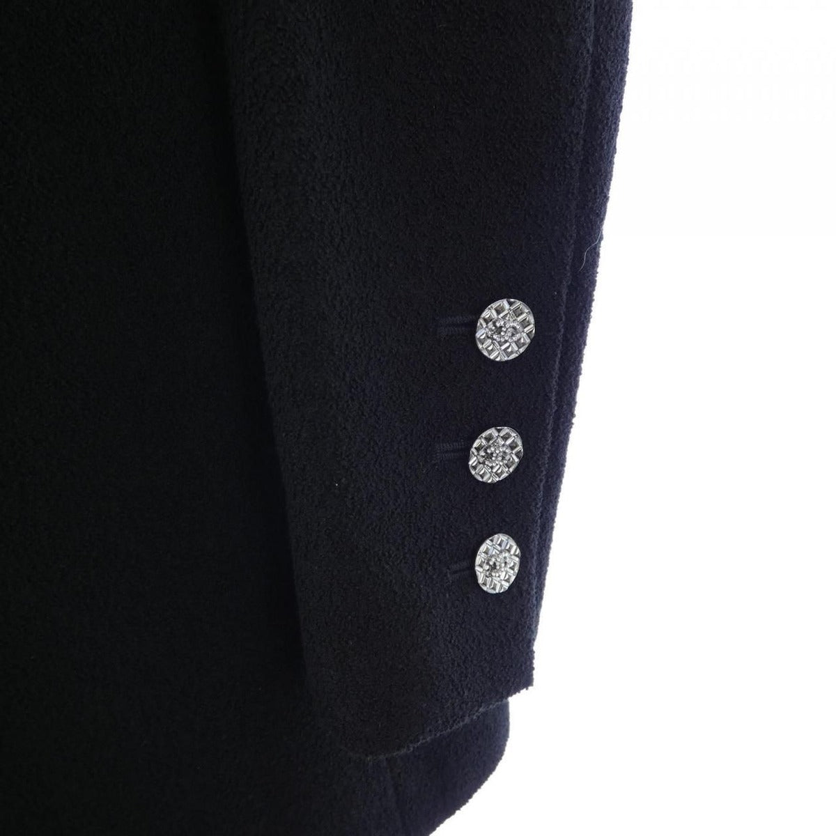 Chanel Coat Black 34 — view 7