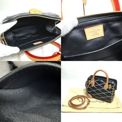 Louis Vuitton Handbag Marthage Duc BB M50011 Lambskin Noir Black
