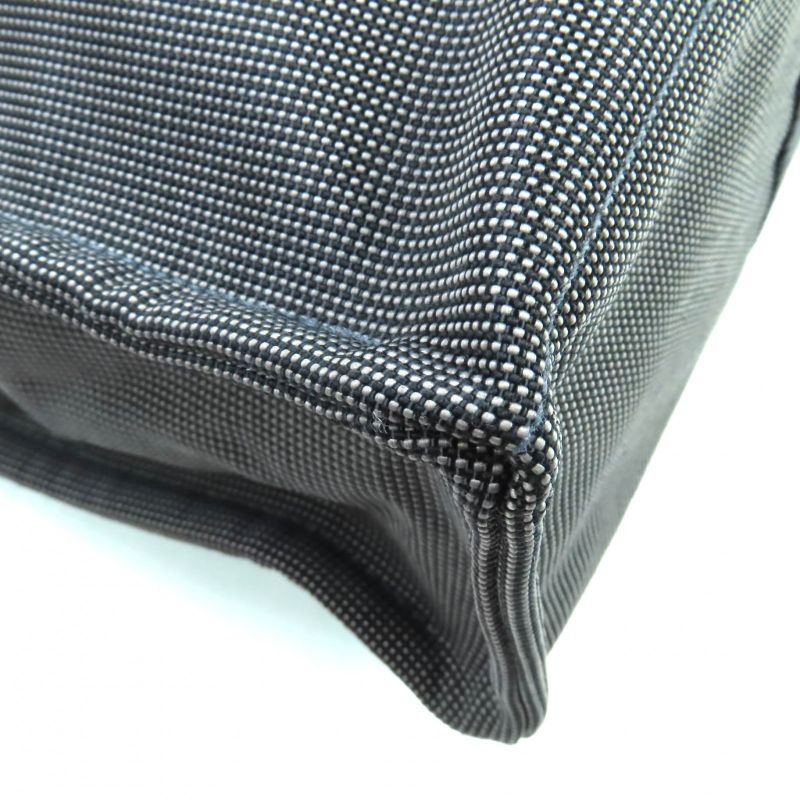 Hermes Yale Line MM Silver Hardware Serie Button Canvas Tote Bag Gray Made In