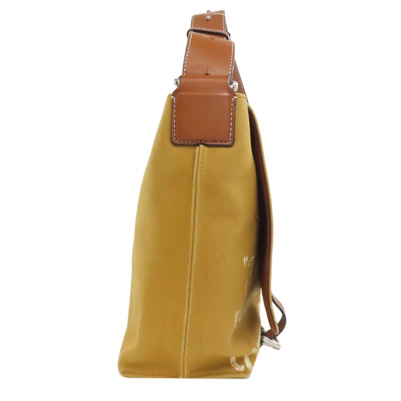 Loewe Messenger Bag Shoulder Bag Canvas Calf Women