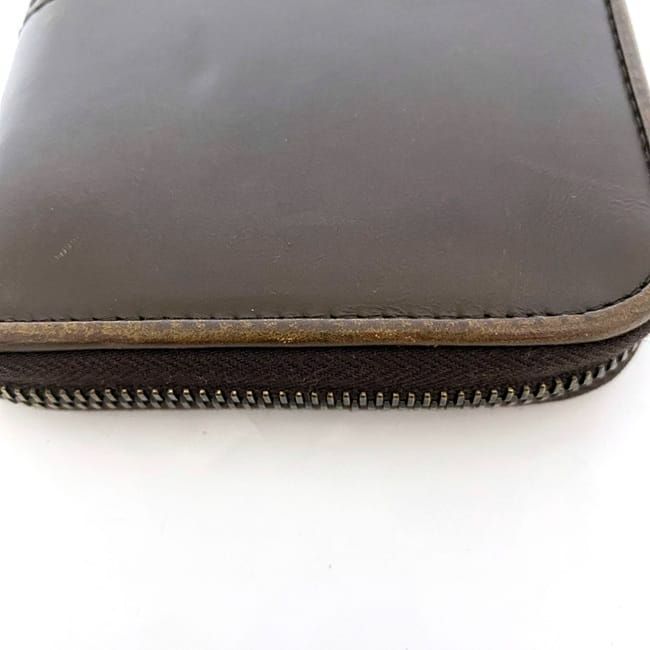 Bottega Veneta Round Zipper Long Wallet Ec22288 Brown