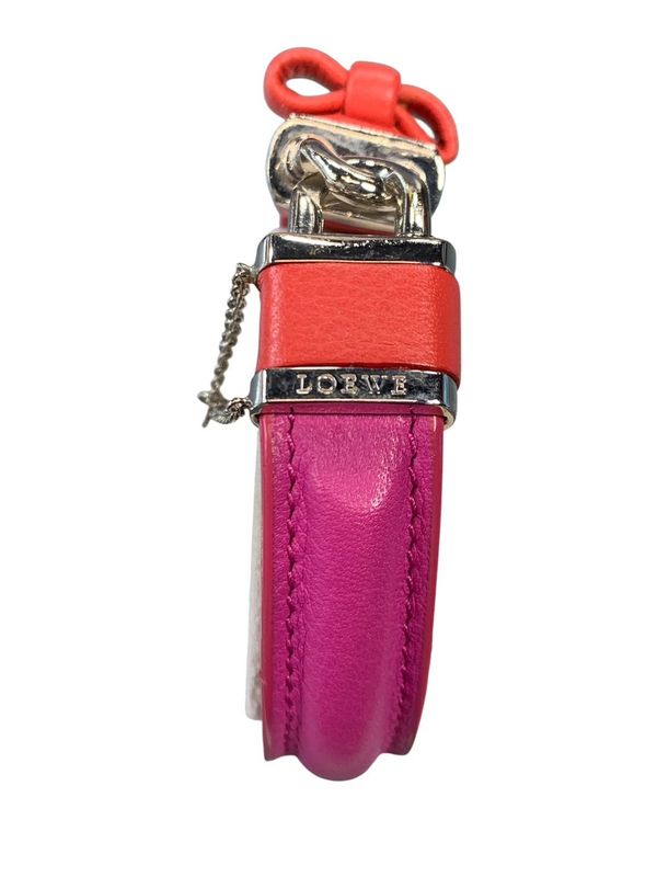 2232 Loewe Leather Bracelet Bangle Padlock Item Pre-Owned