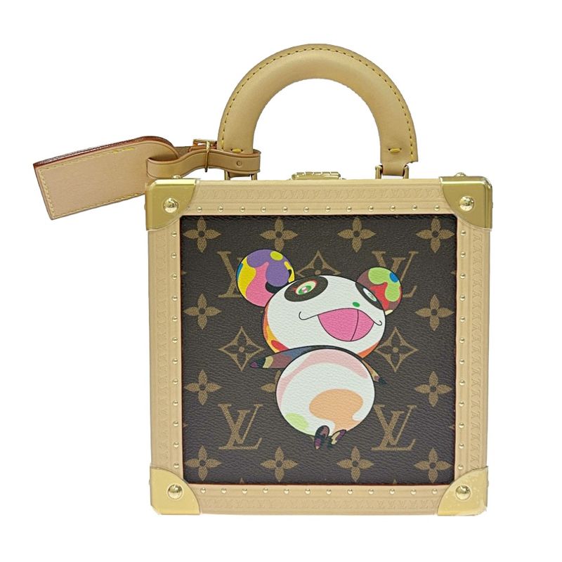 Louis Vuitton M13127 Monogram Mini Square Trunk X Takashi