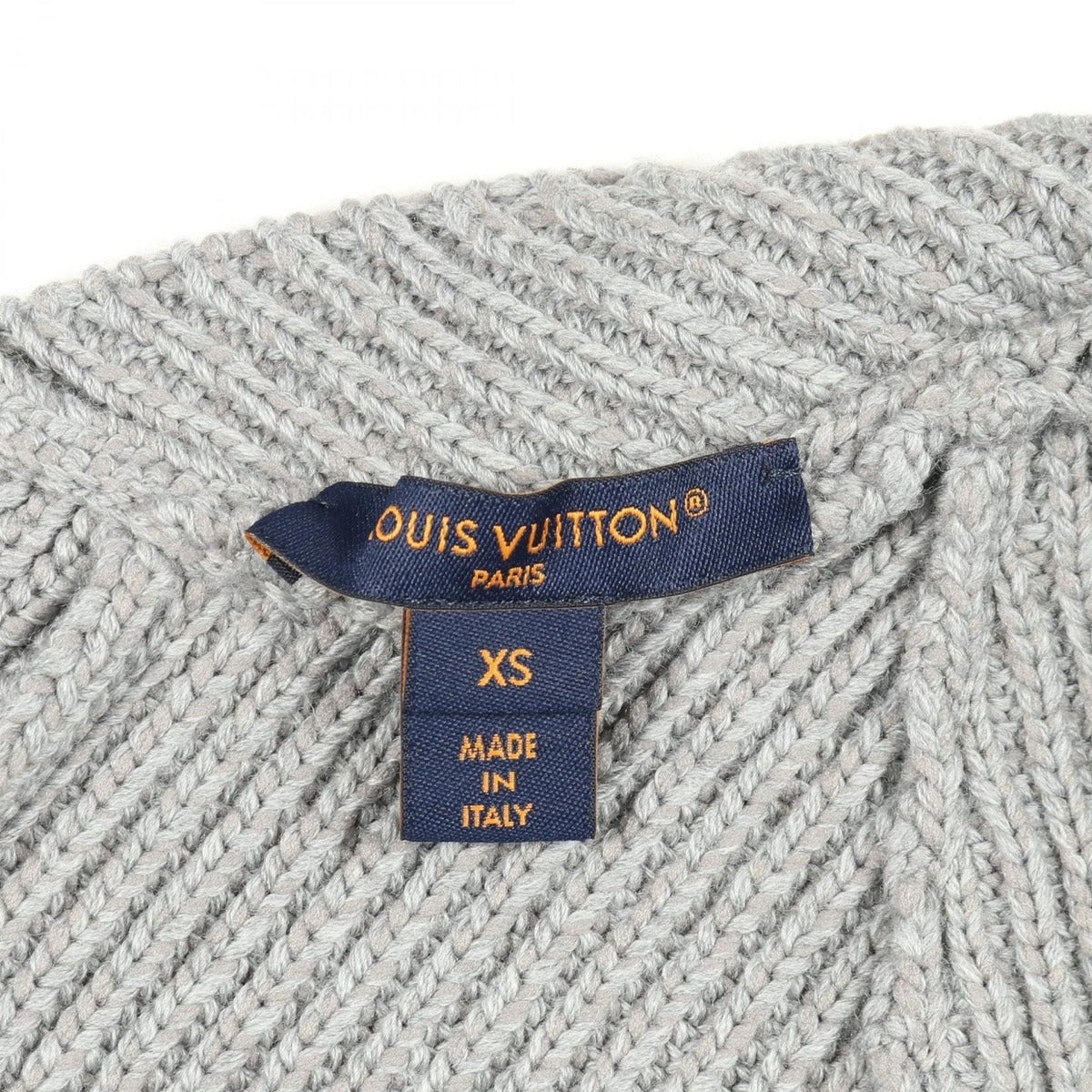Louis Vuitton Cardigan Wool Nylon Gray — view 3