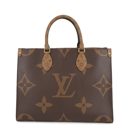 Louis Vuitton Tote Monogram Reverse Giant On The Go MM 2-Way