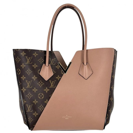 Louis Vuitton Handbag Monogram Kimono MM Tote Brown Beige