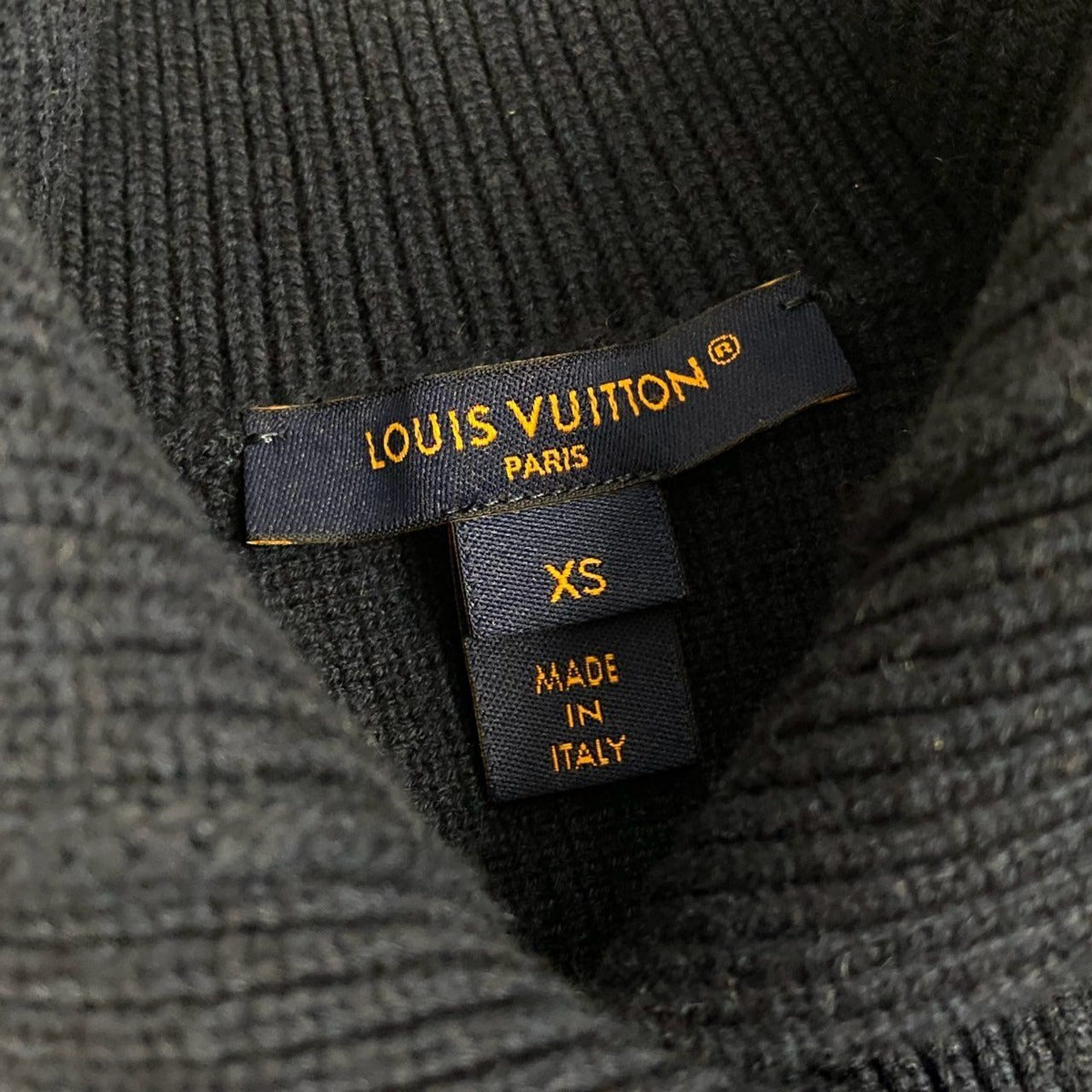 Louis Vuitton Jewel Button Sleeveless Cardigan Wool Cashmere Blend XS Night — view 7