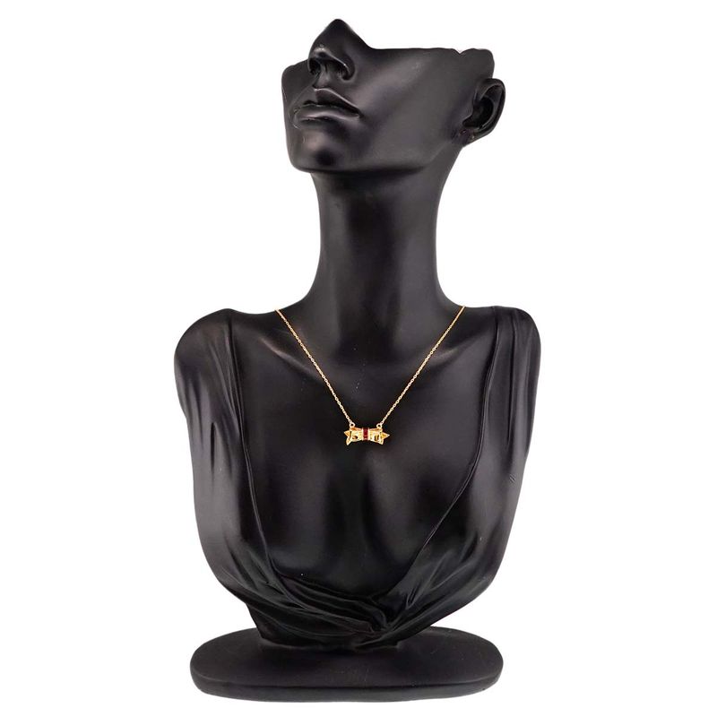 Tiffany & Co Tiffany & Co Ribbon Ruby Necklace 41cm (1614in) 18K YG Yellow Gold