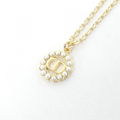 Dior Petit CD Circle Necklace White Gold — view 3