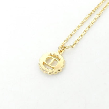 Dior Petit CD Circle Necklace White Gold — view 4