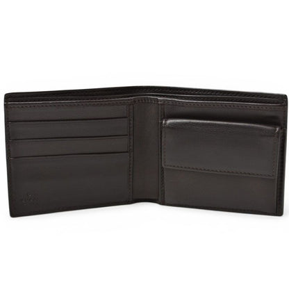 Gucci Wallet Billfold Fold Guccissima Dark Brown — view 5
