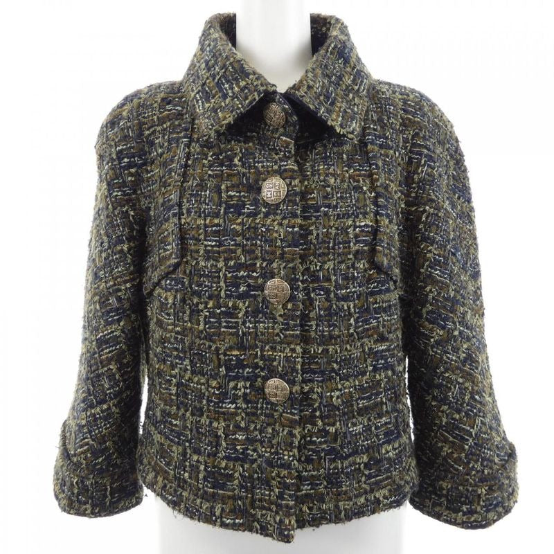 Chanel Size 38 Navy Jacket
