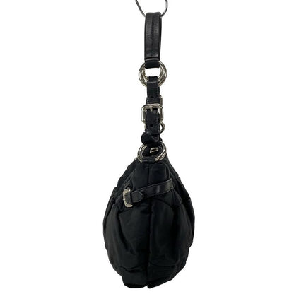 Prada Shoulder Bag - Br3815 Black Leather