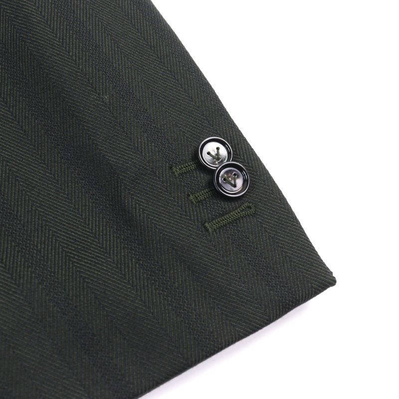 Bottega Veneta 2021 659592 Tech Herringbone Striped Jacket Logo