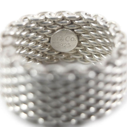 Tiffany & Co Somerset Mesh Ring - Ring Accessory Sv925 Silver - Equivalent To