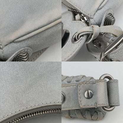 Balenciaga Lucagoire Silver Lambskin 8713098110p535268