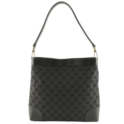 Gucci One Shoulder 001.4231 GG Canvas Black Ladies Shoulder Bag