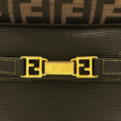 Fendi Vintage Backpack Leather Canvas — view 5