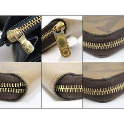Louis Vuitton Zippy Wallet Monogram Giant Reverse Brown — view 7