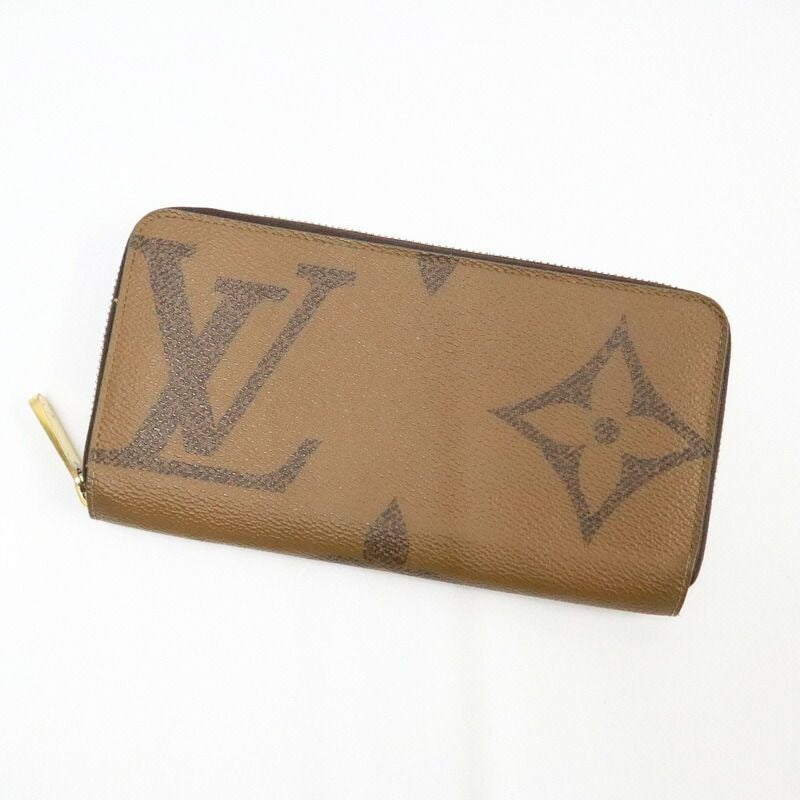 Louis Vuitton Zippy Wallet Monogram Giant Reverse Brown