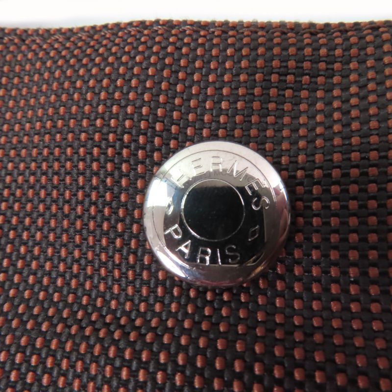 Hermes Yale Line MM Silver Hardware With Cadena Key Tote Handbag Brown Made In