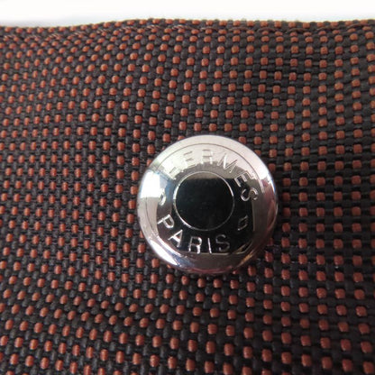 Hermes Yale Line MM Silver Hardware With Cadena Key Tote Handbag Brown Made In