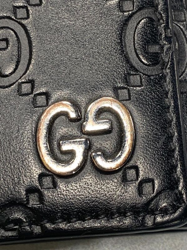 2665 Gucci GG Gucci Guccissima 6-Ring Key Case with Key Ring 473824 Leather Pre-Owned