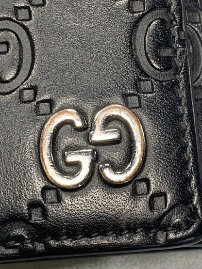 2665 Gucci GG Gucci Guccissima 6-Ring Key Case with Key Ring 473824 Leather Pre-Owned