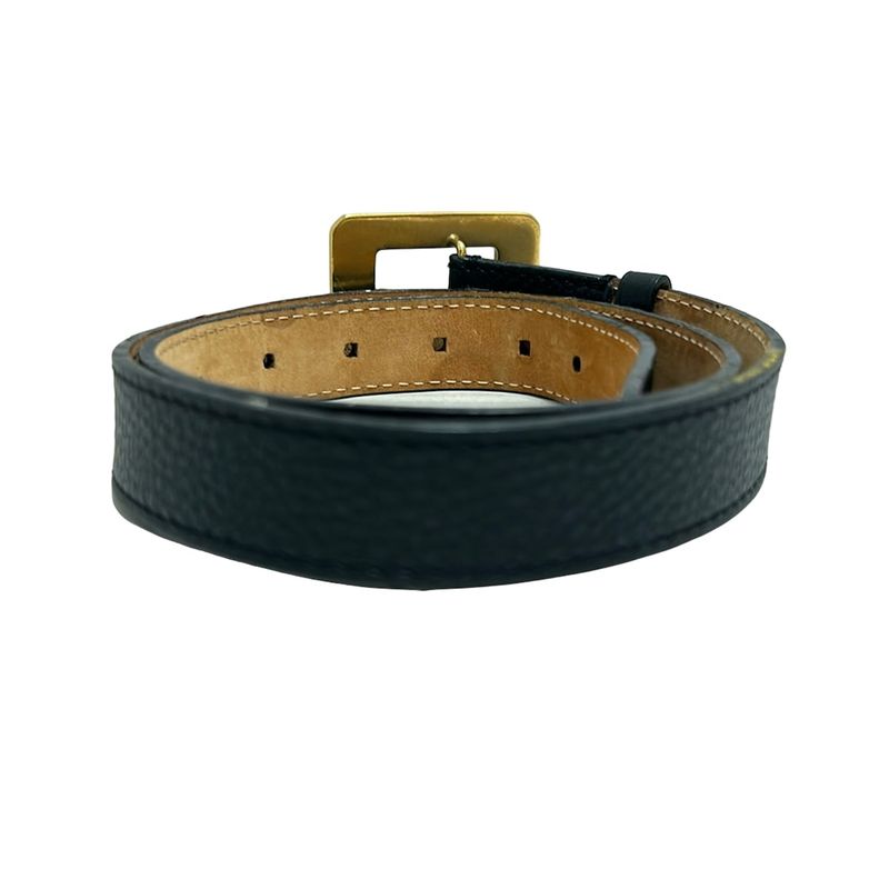 Louis Vuitton Belt 85/34 - Black Leather