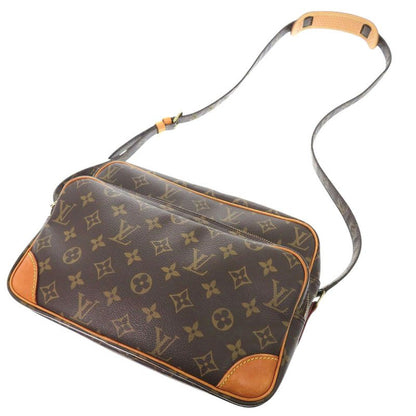 Louis Vuitton Nile Monogram M45244 Brown Shoulder Bag LV 0392 Louis Vuitton