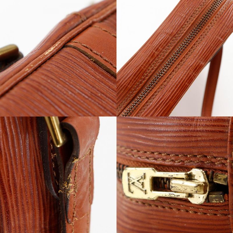 Louis Vuitton Danube Vintage Epi Leather Kenyan Brown Mi871 Unisex Shoulder Bag