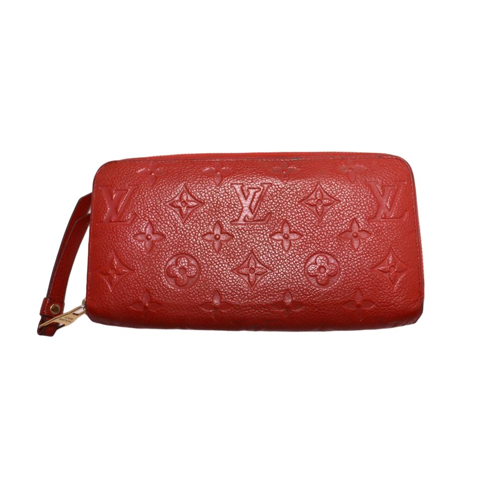 Louis Vuitton Monogram Empreinte Zippy Wallet