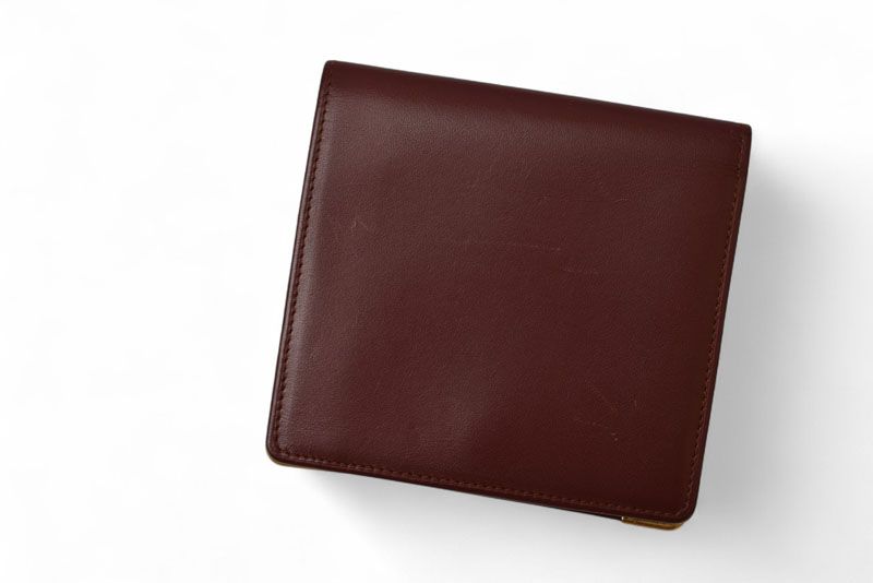 Cartier Fold Wallet Vintage Cartier Mini Wallet Must De Cartier Bordeaux