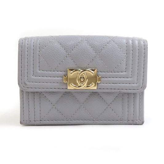 Chanel Trifold Wallet Boy