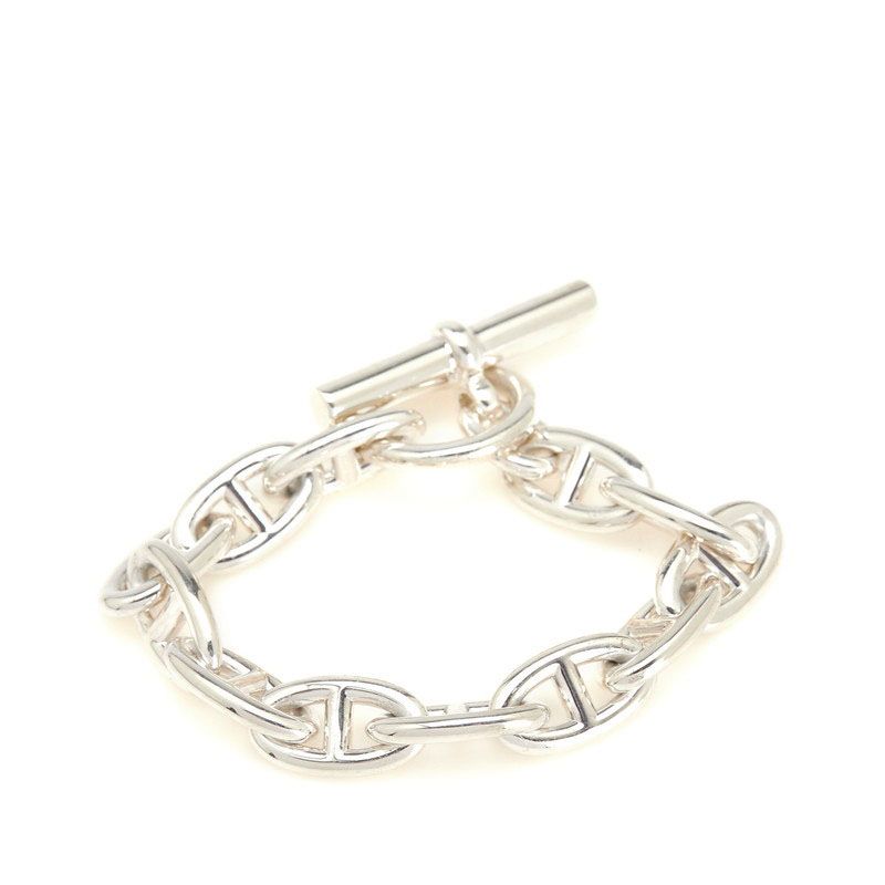 Hermes Chaîne D'angkle GM 12 Frames Sv925 Silver Men's Hermes