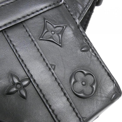Louis Vuitton Monogram Seal Trunks Sling Bag Black — view 5
