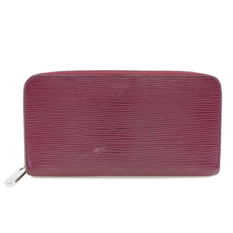 Louis Vuitton Zippy Wallet Epi Leather Red Mi1106 Long