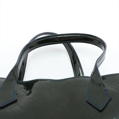Louis Vuitton Monogram Vernis Wilshire PM Leather Handbag Tote M93684 Women's