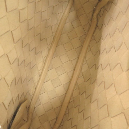 Bottega Veneta Intrecciato Leather Beige Shoulder Bag 1343 Bottega Veneta