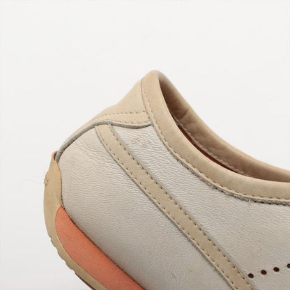 Hermes Leather Sneakers Women's 35 White And Beige Made In Italy