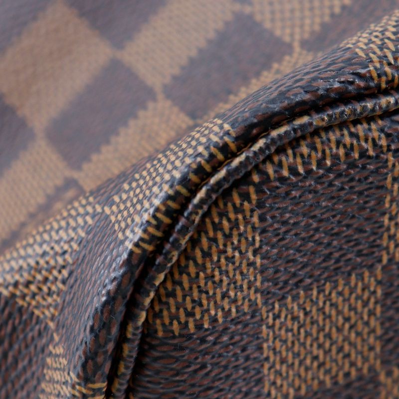 Louis Vuitton Neverfull MM N51105 Damier Canvas Brown Gi2102 Ladies Tote Bag