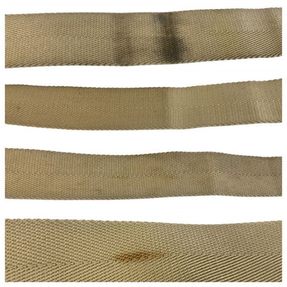 Gucci Beige White Silver Hardware GG Canvas/leather 147671 Shoulder Bag