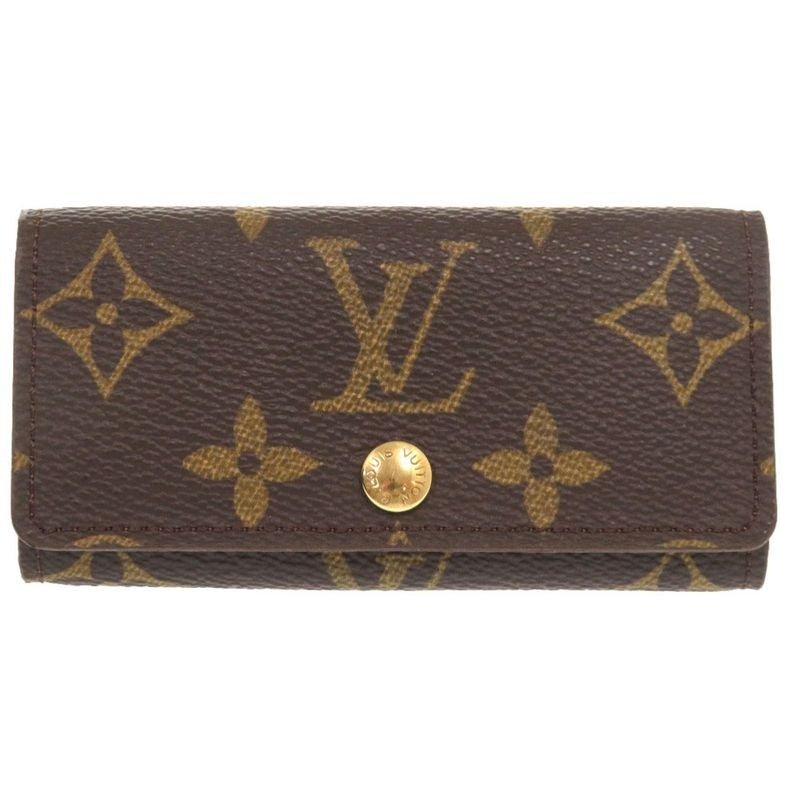Louis Vuitton Multicles 4 Monogram 4-ribbon Key Case 1262