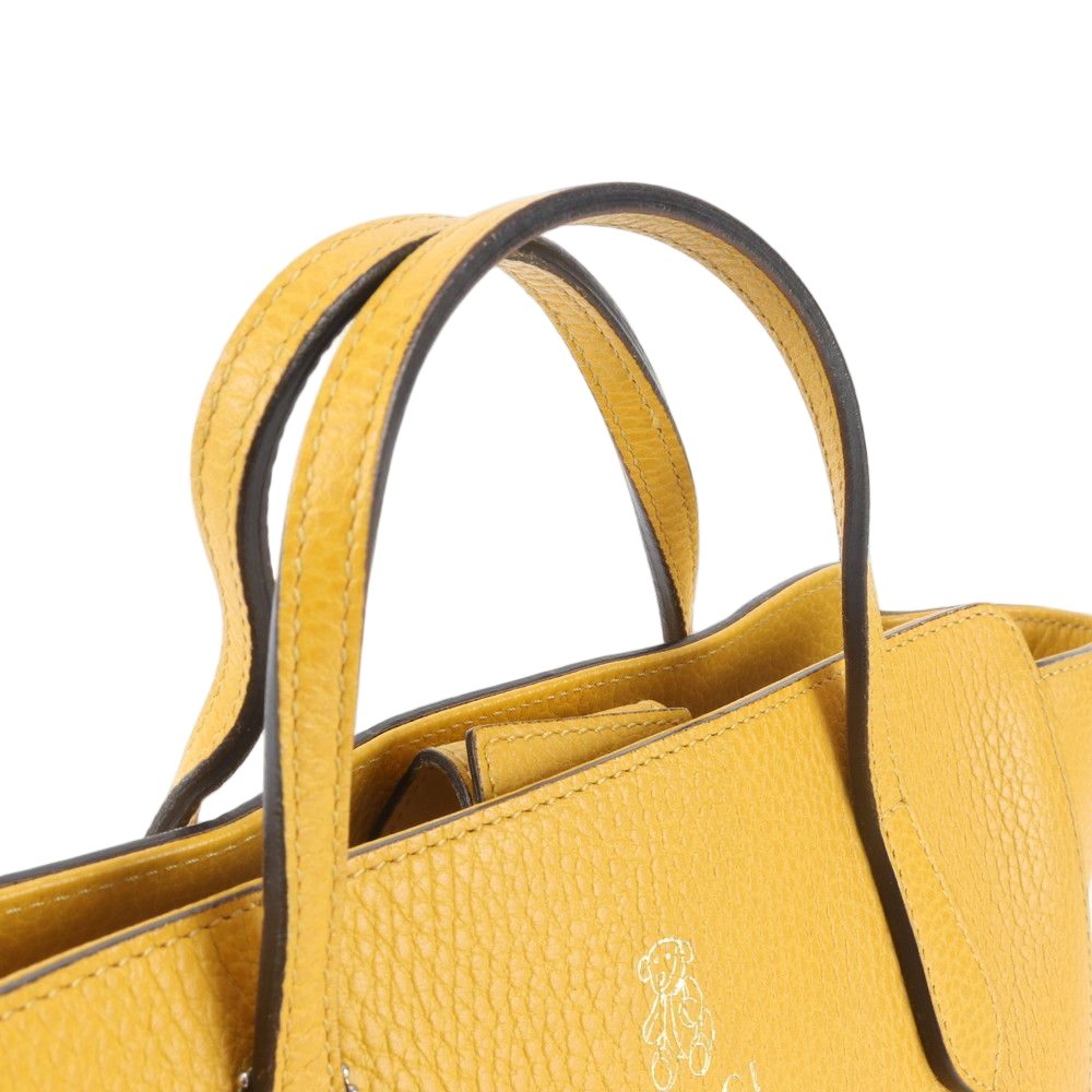 Gucci Swing Leather Handbag Tote — view 2