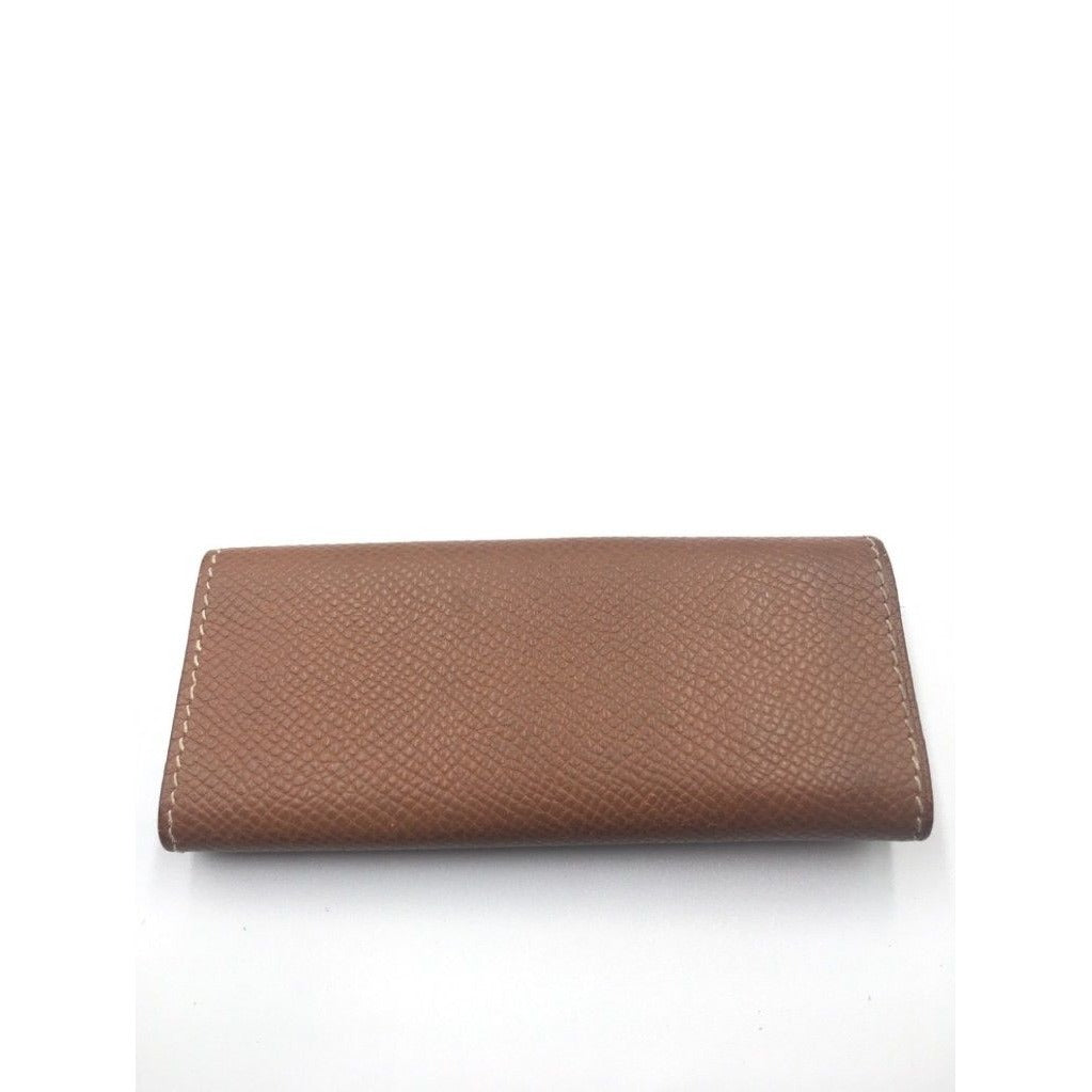 Hermes Key Case Gold Veau Epsom 4 Rows Holder — view 2