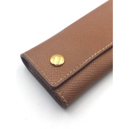 Hermes Key Case Gold Veau Epsom 4 Rows Holder — view 3
