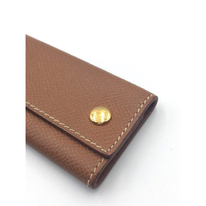 Hermes Key Case Gold Veau Epsom 4 Rows Holder — view 4