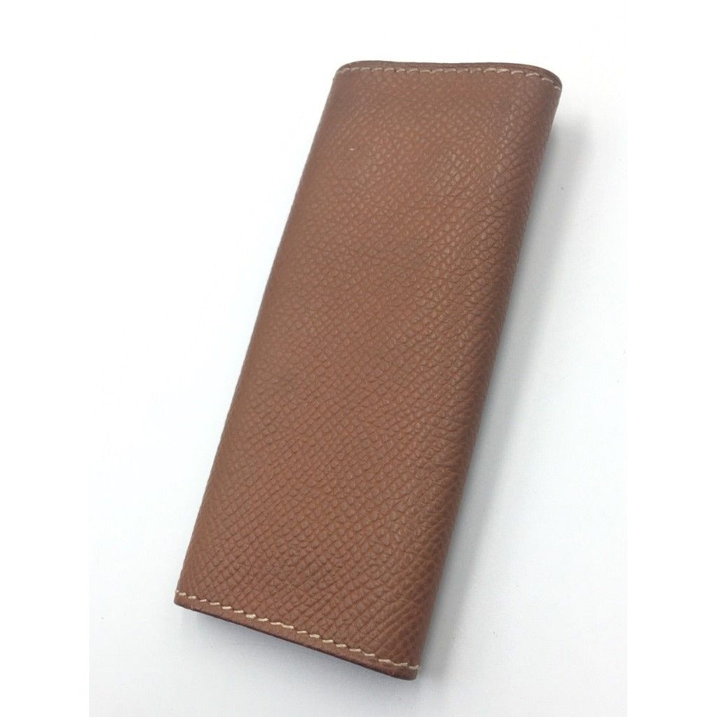 Hermes Key Case Gold Veau Epsom 4 Rows Holder — view 6