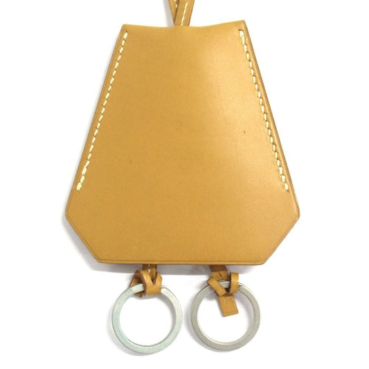 Hermes Martin Margiela Era Clochette Necklace Key Case Vintage Beige
