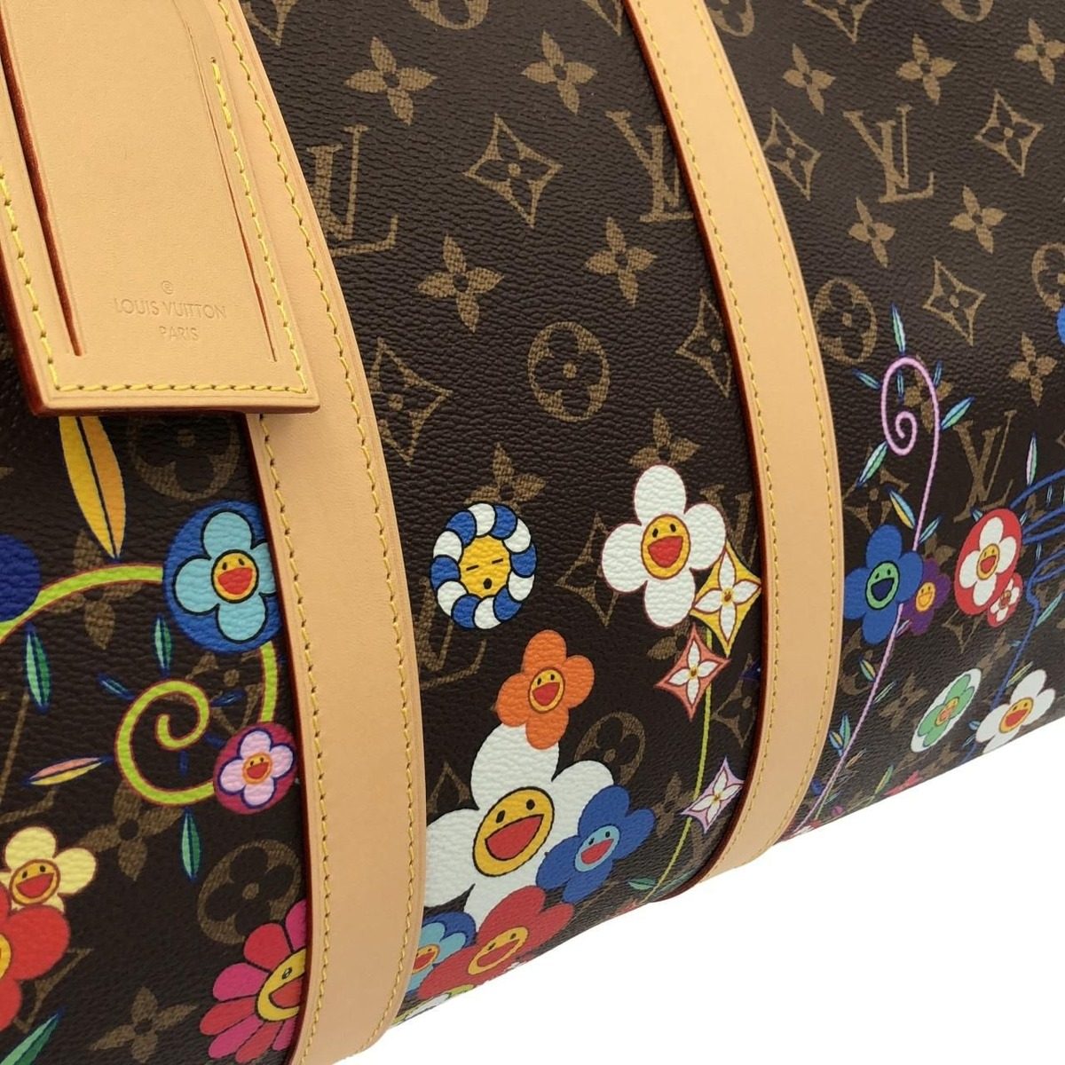 Louis Vuitton Monogram Keepall Bandouliere 45 cm Boston Bag — view 6